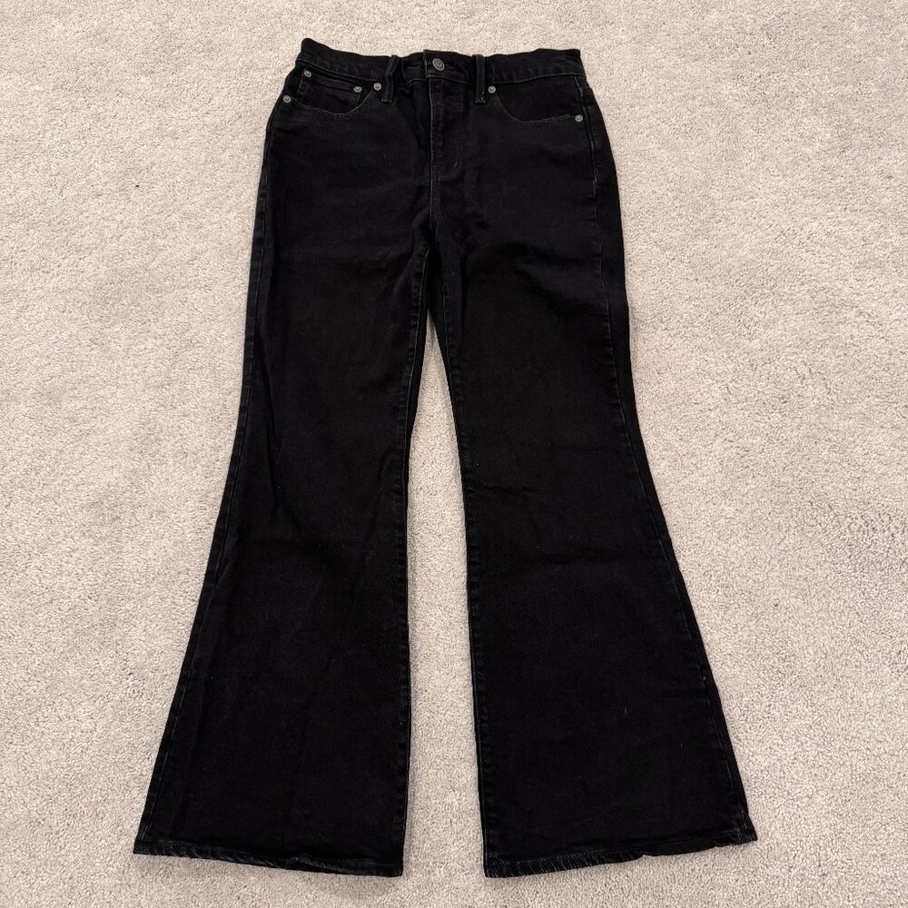 Madewell Perfect Vintage Flare Petite Jeans, Size 28 Black